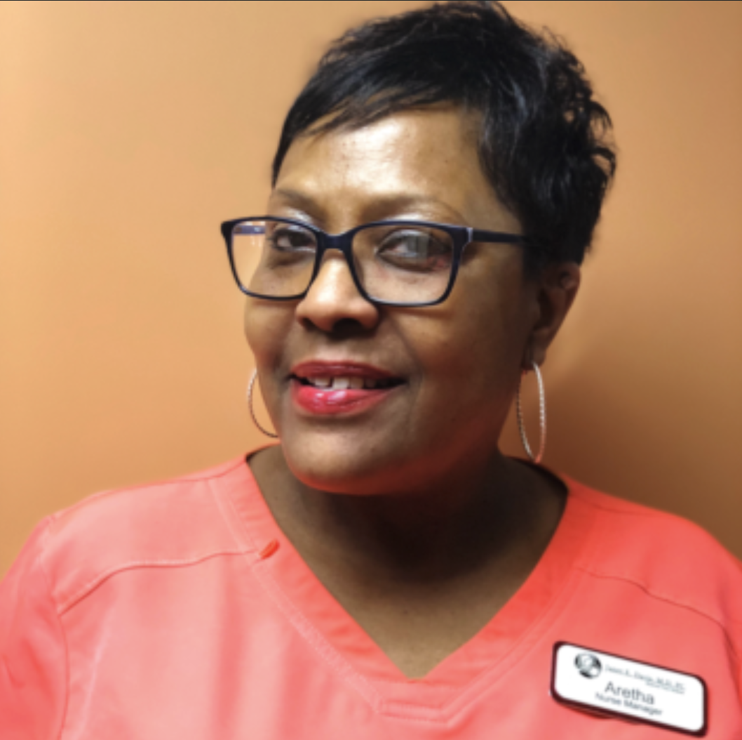 Aretha Newsome, Nurse Manager for Dr. Janet Davis